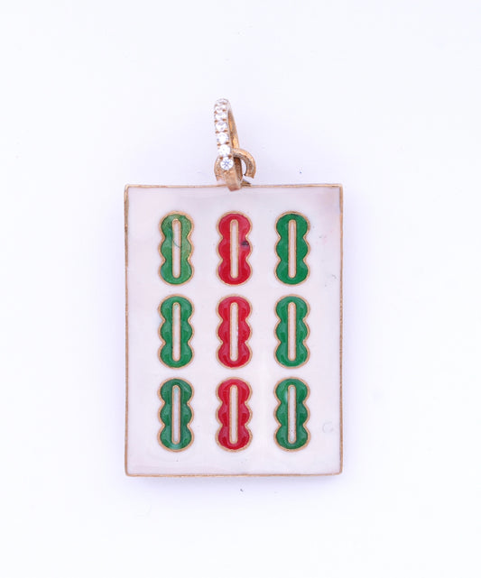 Mahjong Tile Charms
