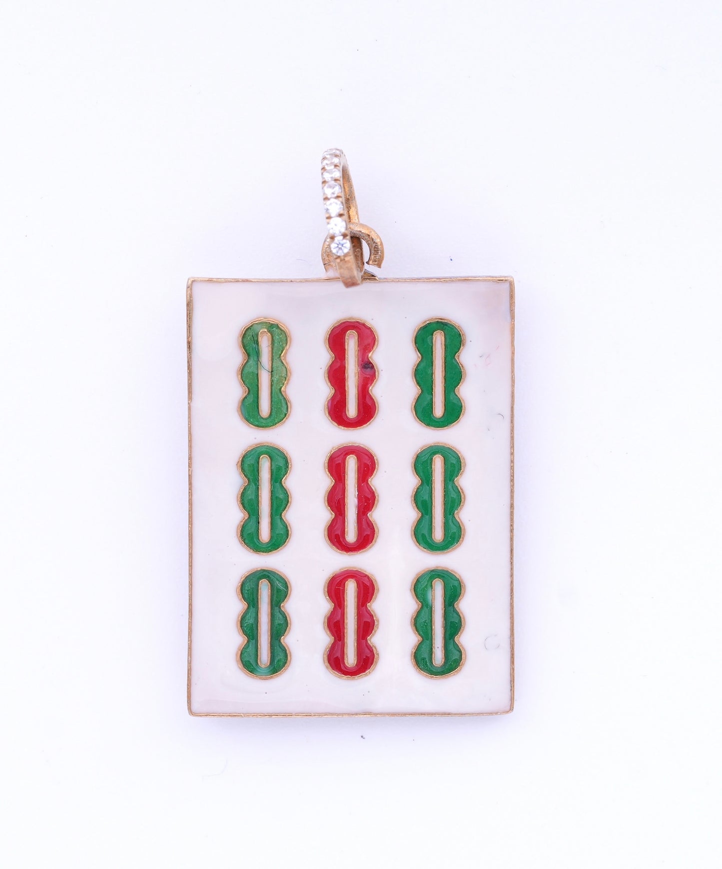 Mahjong Tile Charms